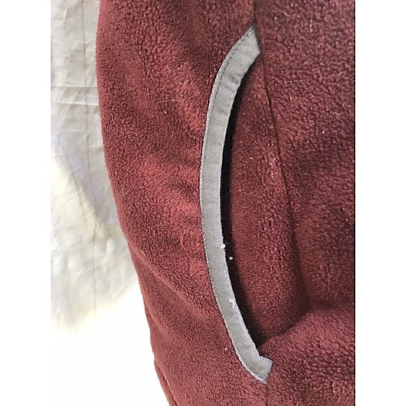 Vintage Nautica 1/4 Zip Fleece Pullover Jacket Pockets Mens Sz L Made In USA - Picture 4 of 5